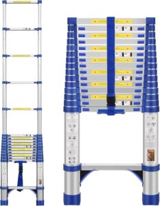 BOWEITI 15.5FT Telescoping Ladder